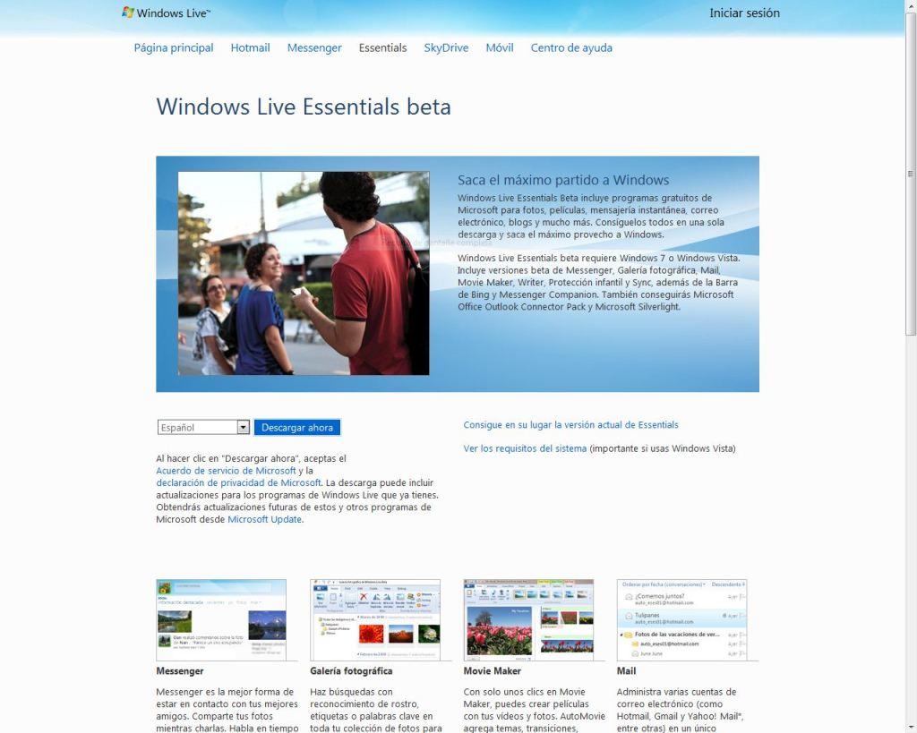 Ya esta disponible la Beta 2 de Windows Live Essentials 2011