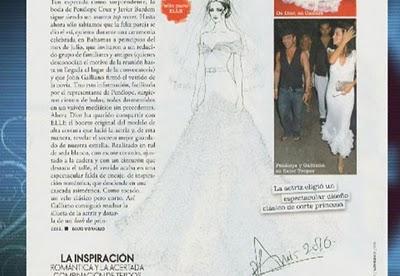 Este es el vestido de novia de Penélope Cruz, de John Galliano para Dior