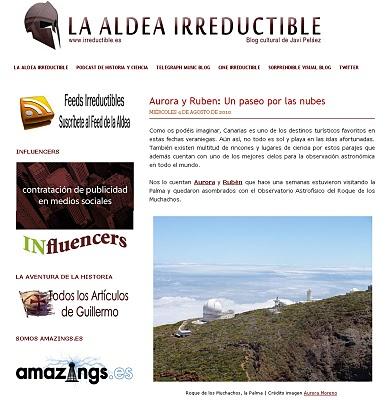 Nuestra visita a La Palma, en La Aldea Irreductible