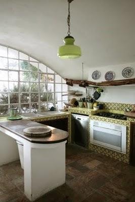 Mosaico de piedra, de cristal y de azulejo... entre fogones - Paperblog