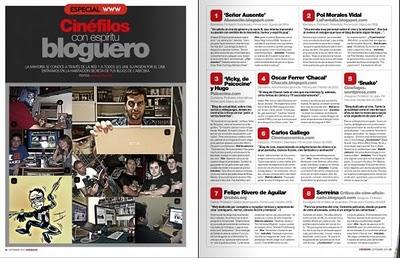 EL blog en la revista Cinemanía