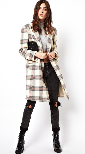 LOVE IT or HATE IT; PLAID COAT.- LOVE IT or HATE IT; PLAID COAT.-