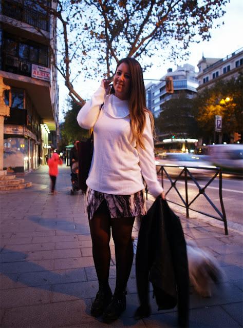 Marble effect skirt Marble effect skirt