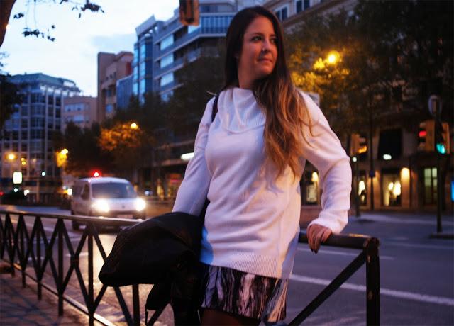 Marble effect skirt Marble effect skirt