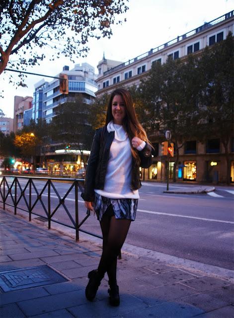 Marble effect skirt Marble effect skirt