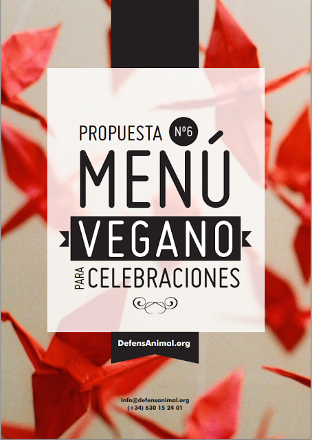 Nueva Propuesta de Menú vegano para Celebraciones