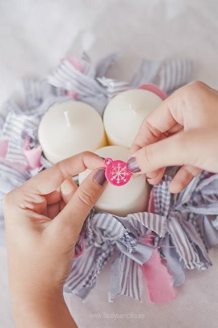 DIY..UN DELICADO CENTRO DE NAVIDAD DIY..UN DELICADO CENTRO DE NAVIDAD