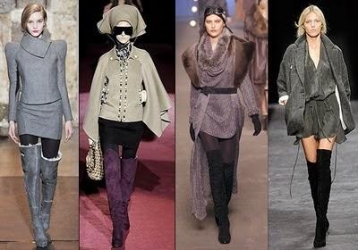 Tendencias : Botas OTK (Over the Knee).