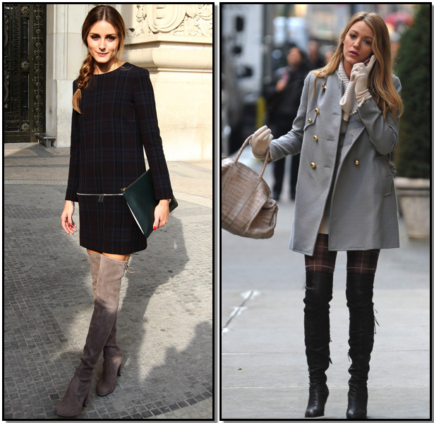 Tendencias : Botas OTK (Over the Knee).