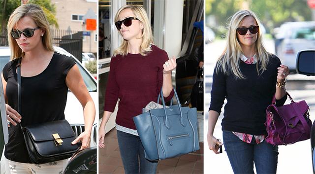 Los bolsos de piel de Reese Witherspoon