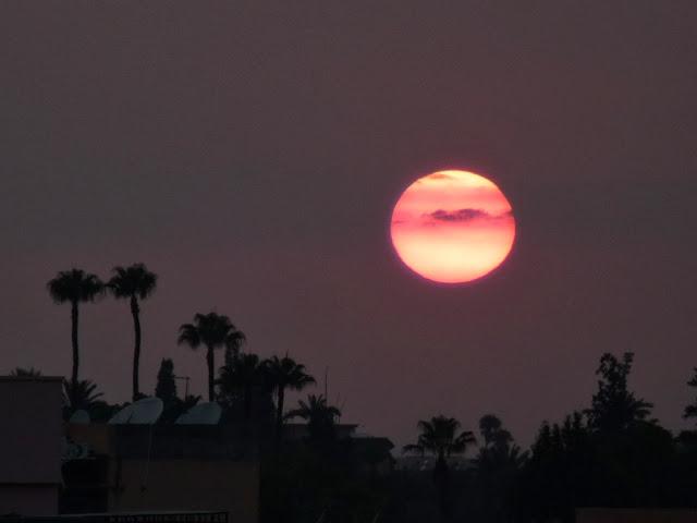 Atardecer lleno de magia en Marrakech