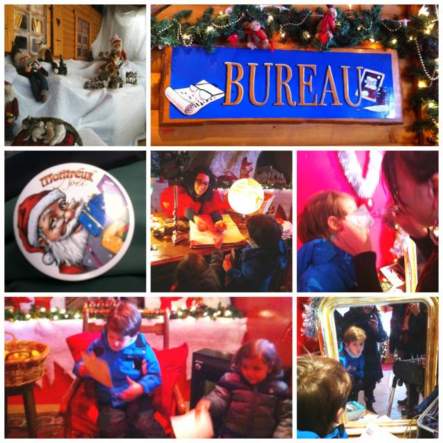 Conocer a Papá Noel en Montreux, Suiza. Escapada. Visita a Papá Noel con niños