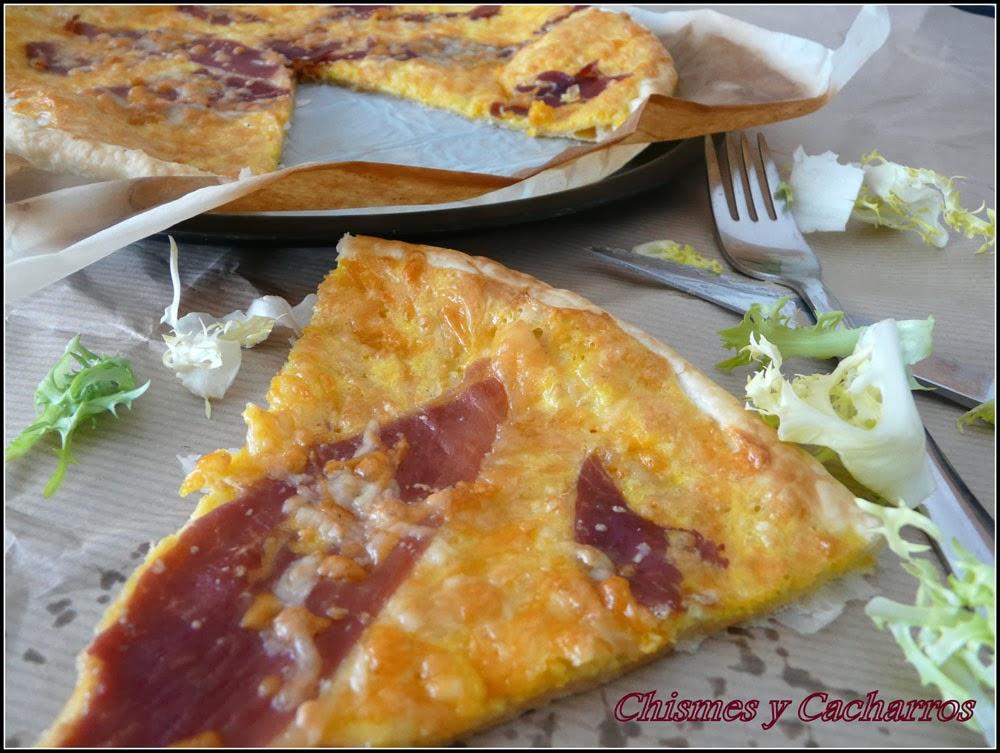 Crostata de Queso y Jamón Serrano