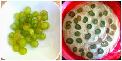 TARTA DE UVAS ( y 2 versiones de mi perrita Mini ) TARTA DE UVAS ( y 2 versiones de mi perrita Mini )