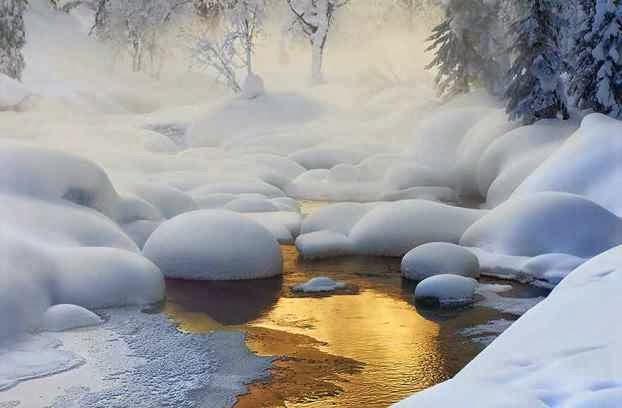 Las más bellas imágenes del invierno. 20 fotos.