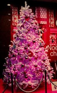 Lindos árboles de navidad color rosa Lindos árboles de navidad color rosa