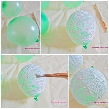 Cómo hacer tus propias bolas de Navidad Cómo hacer tus propias bolas de Navidad