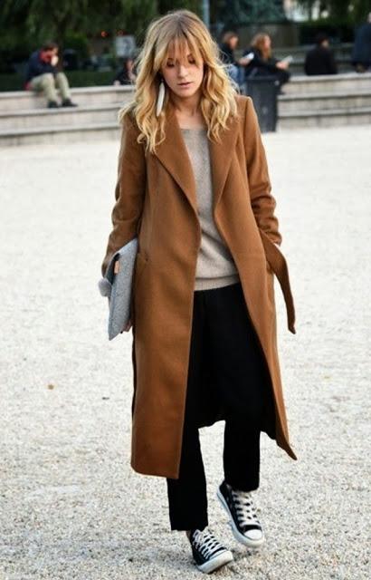 STREET STYLE INSPIRATION; CAMEL COATS.-