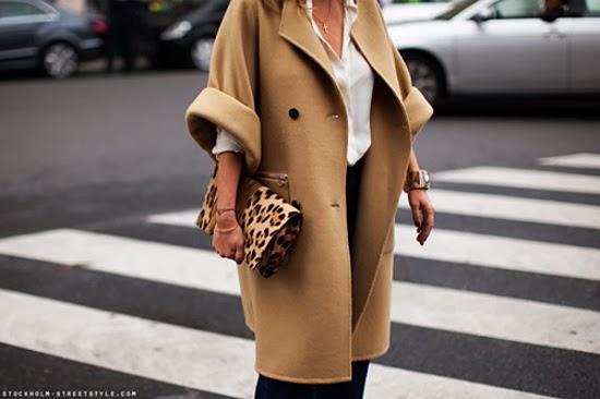 STREET STYLE INSPIRATION; CAMEL COATS.-