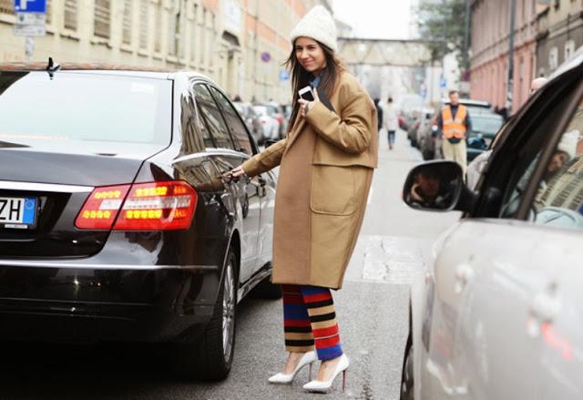 STREET STYLE INSPIRATION; CAMEL COATS.-