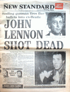 Hoy se cumplen 33 años de la muerte de John Lennon