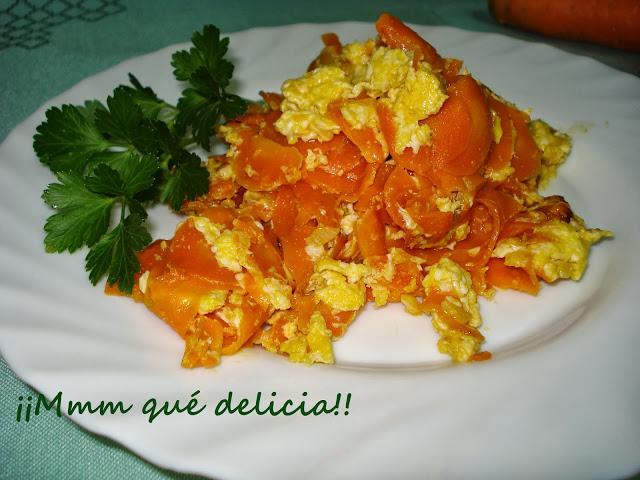 REVUELTO DE ZANAHORIAS REVUELTO DE ZANAHORIAS