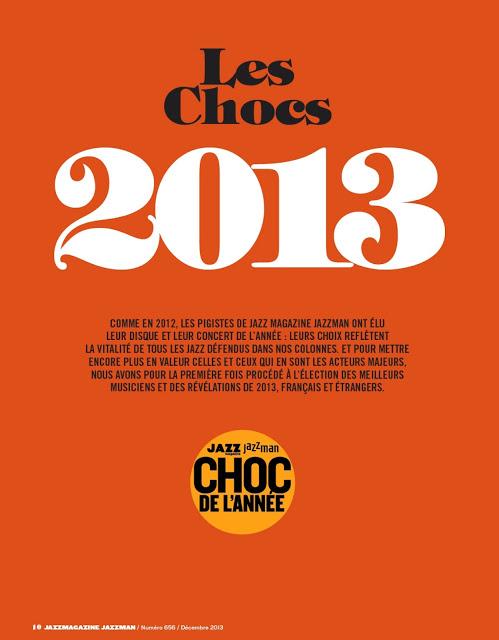 Jazz Magazine/Jazzman, Mejores discos año 2013-CHOC