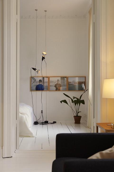 Un apartamento en Estocolmo, con toques parisinos