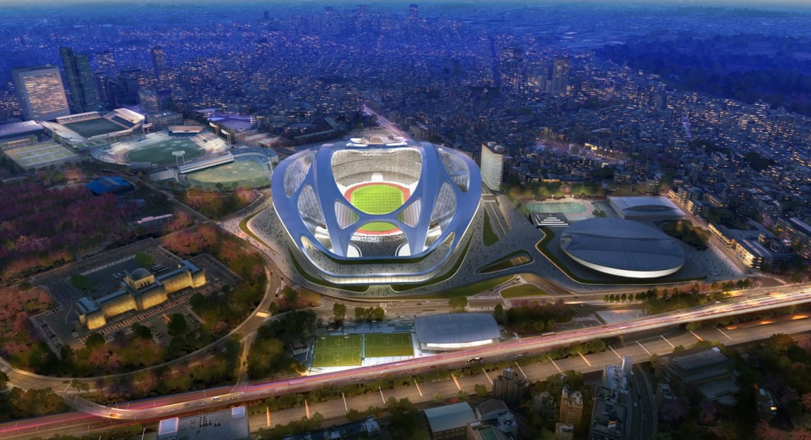 Zaha Hadid envuelta en la polémica otra vez con otro de sus proyectos. Estadio de Japón 2020