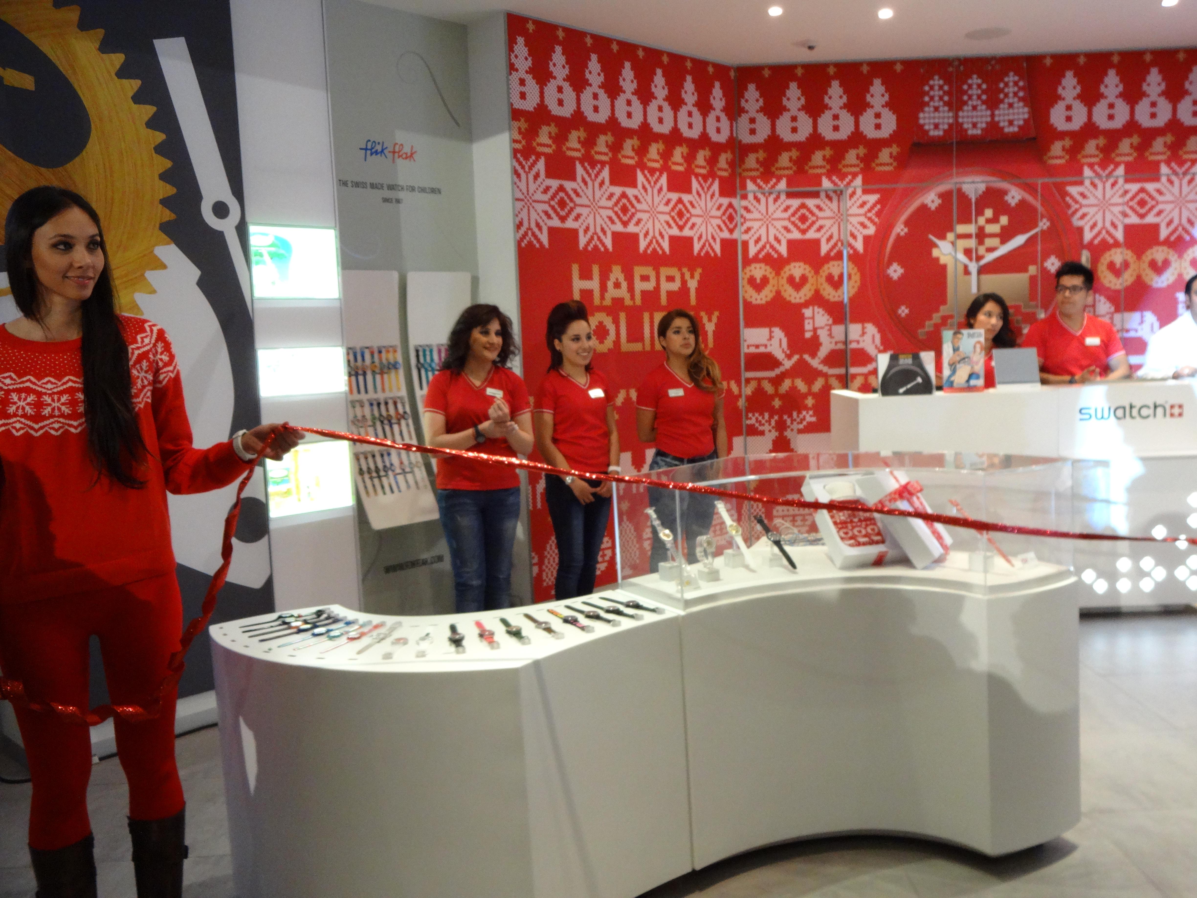 Apertura Swatch Flagship store México Swatch Flagship sotore DF