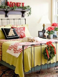 Dormitorios decorados por navidad Dormitorios decorados por navidad