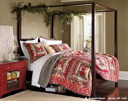 Dormitorios decorados por navidad Dormitorios decorados por navidad