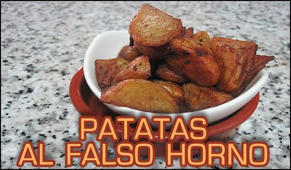 Patatas al falso horno