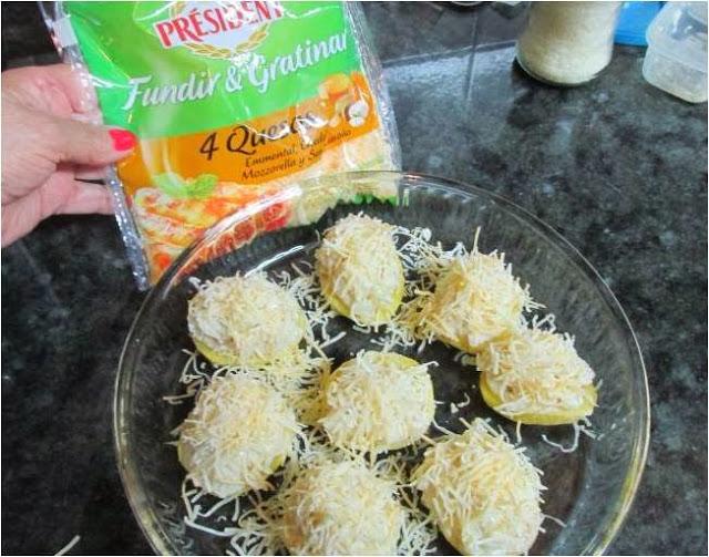 PATATAS RELLENAS CON GAMBAS PATATAS RELLENAS CON GAMBAS