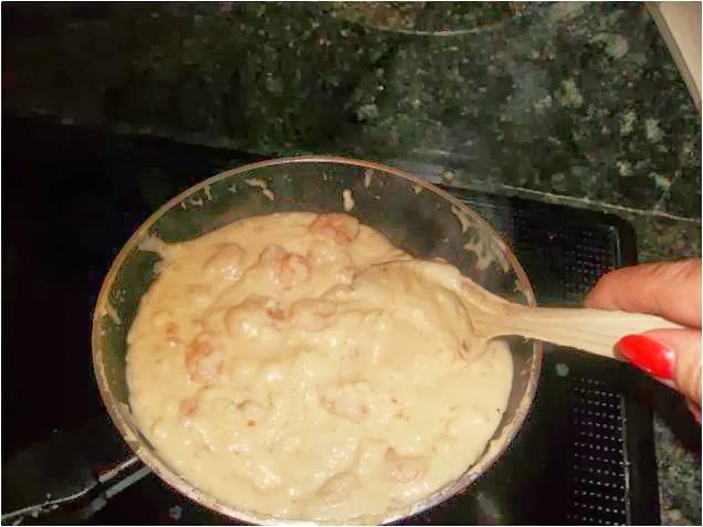 PATATAS RELLENAS CON GAMBAS PATATAS RELLENAS CON GAMBAS