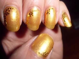 Manicura Champagne. manicura champan