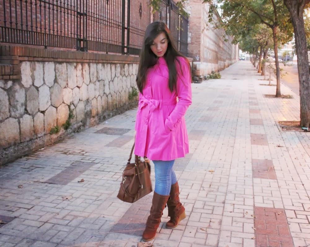 Pink Trench