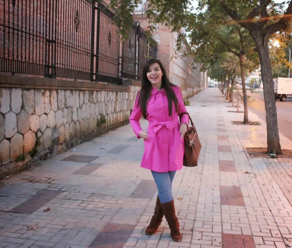 Pink Trench