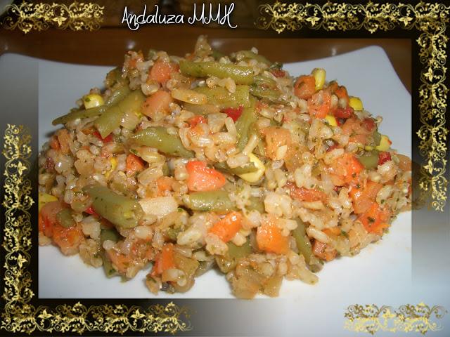 Arroz Integral con Verduras Arroz Integral con Verduras