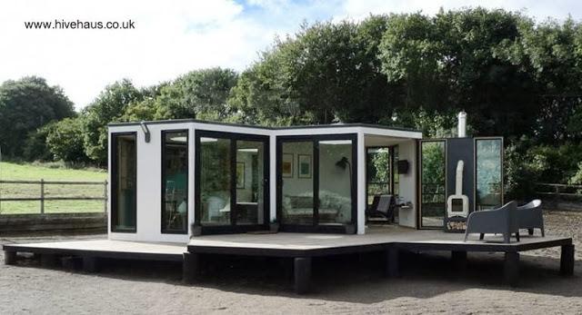 Vivienda prefabricada y modular de diseño orgánico. Vivienda prefabricada y modular de diseño orgánico.