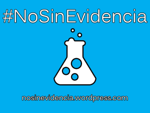 Logotipo de la iniciativa #NoSinEvidencia
