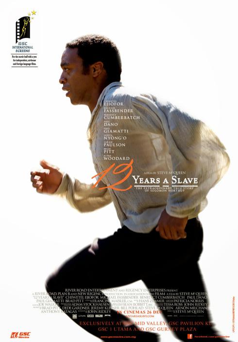 “El mayordomo” y “12 años”, nominadas a los premios de los actores 12 Years A Slave poster large malaysia