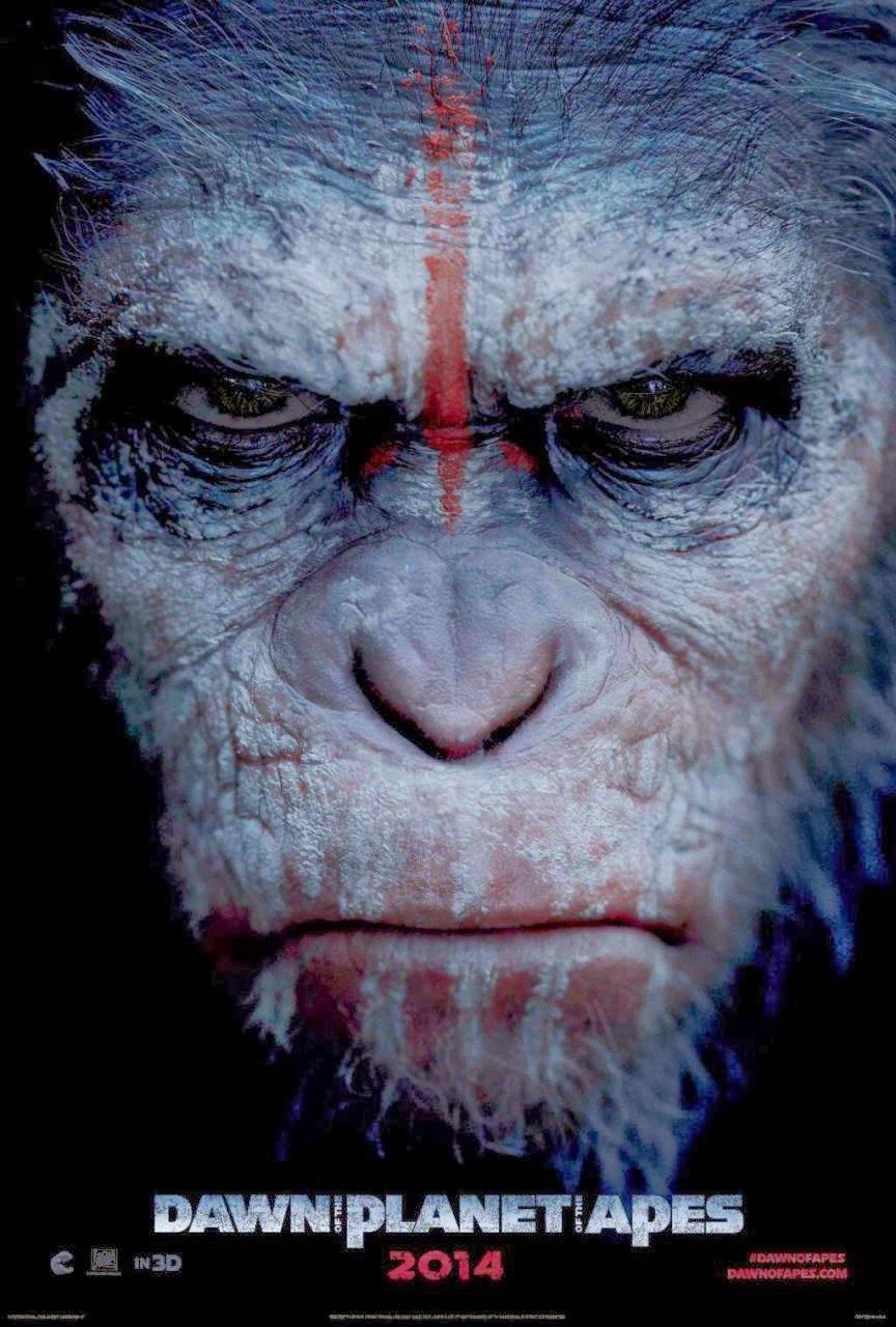 4 Nuevos Posters Dawn Of The Planet Of The Apes