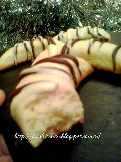 Mediaslunas de nata y vainilla! para Navidades! Mediaslunas de nata y vainilla! para Navidades!