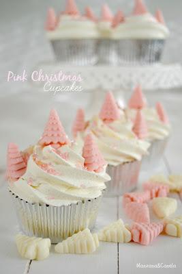 Mesa dulce navideña - Cakes a medida Receta de pink christmas cupcakes