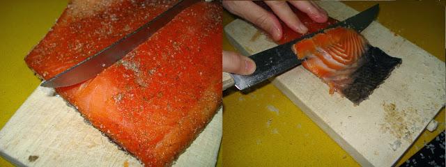 SALMÓN MARINADO AL ENELDO SALMÓN MARINADO AL ENELDO