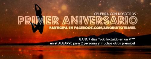 Gana 7 Dias Todo Incluido en el Algarve Para Dos Personas y Mas Premios concurso viaje A World to travel