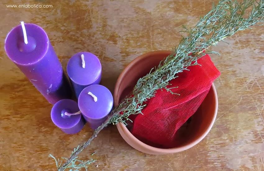 DIY: centro de mesa navideño