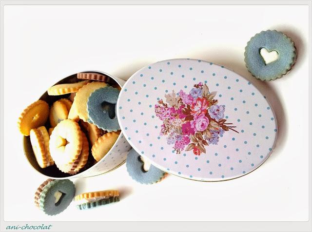 Galletas con cremita de limón Galletas con cremita de limón