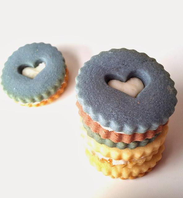 Galletas con cremita de limón Galletas con cremita de limón